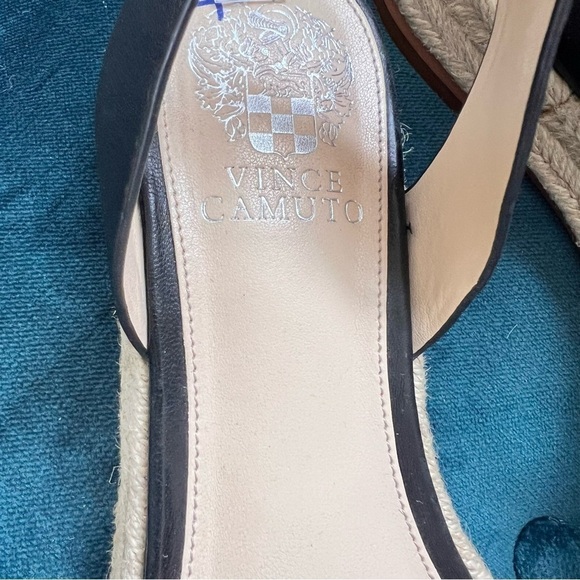 Vince Camuto Kathalia Espadrille Platform  Sandal Calf Hair Zebra Print Size 8 - Picture 10 of 15